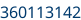 Numéro de châssis partie 1