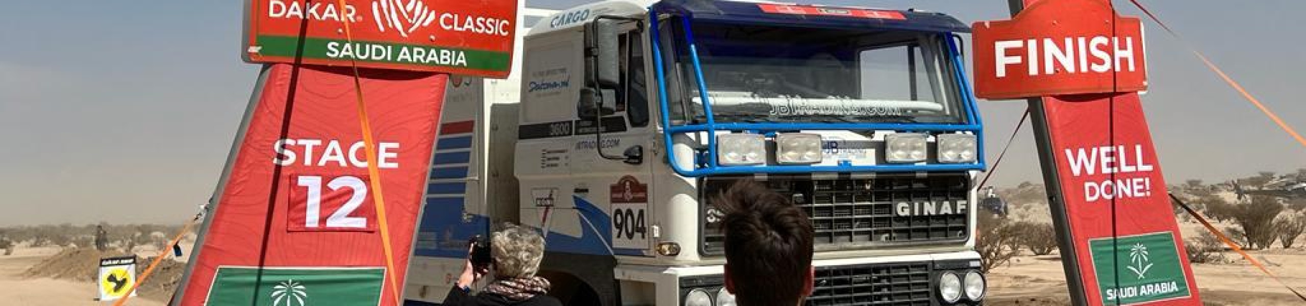 Team JB Trading heeft de Dakar Classic rally van 2022 uitgereden.