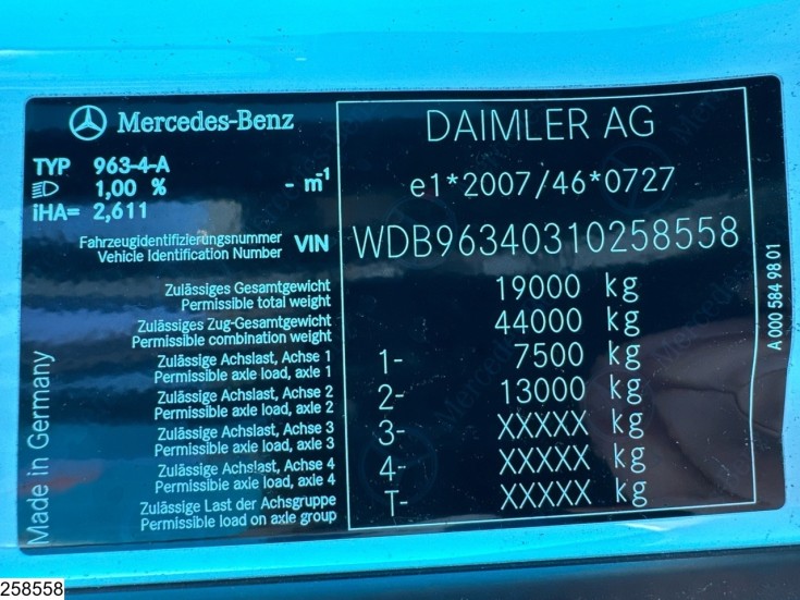 Mercedes Actros 1843