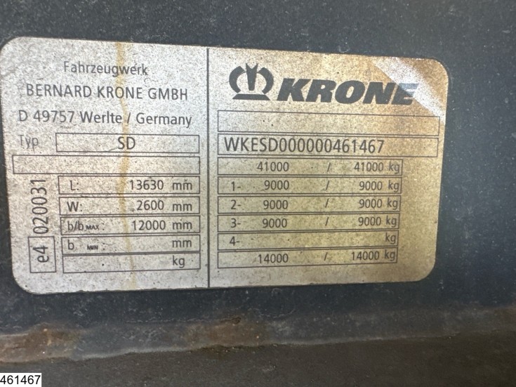 Krone gesloten bak