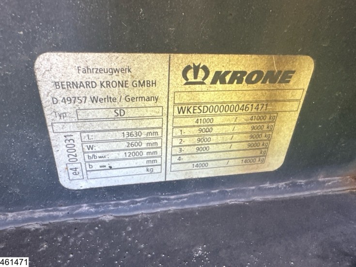 Krone gesloten bak