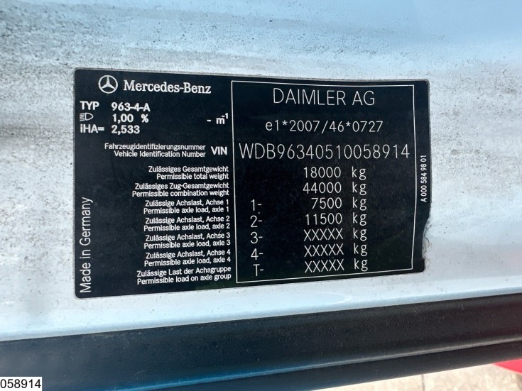 Mercedes Actros 1843