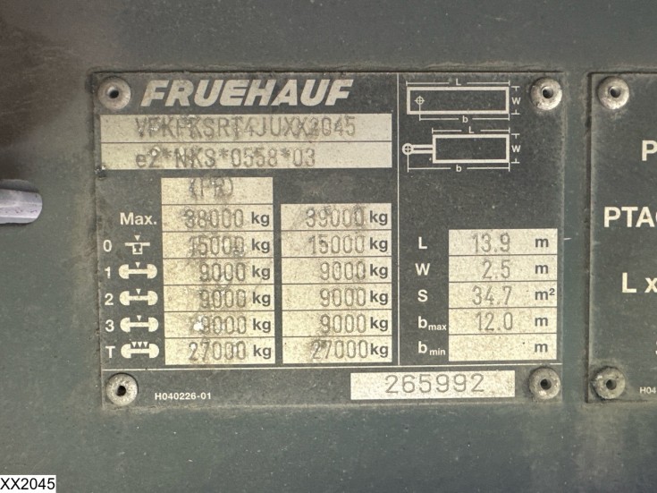 Fruehauf Tautliner