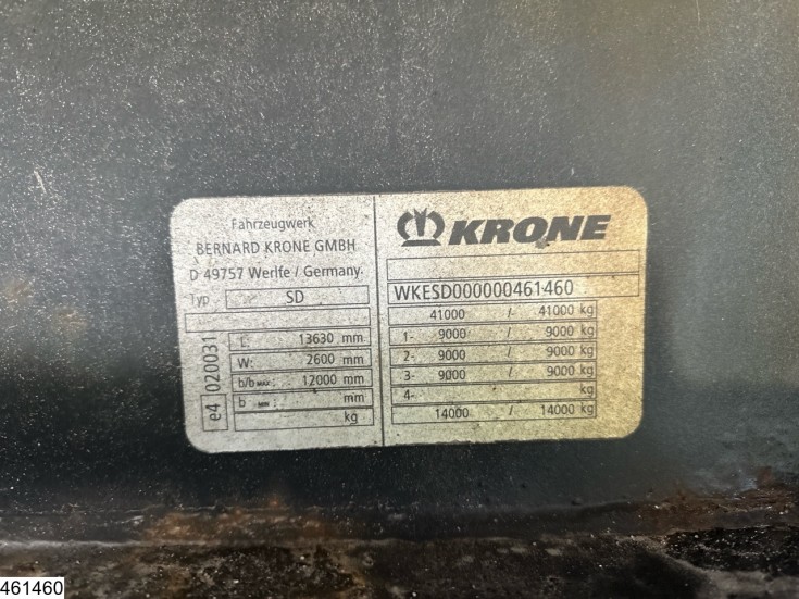 Krone gesloten bak