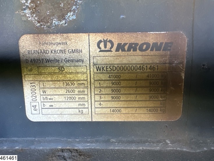 Krone gesloten bak