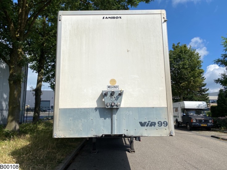 Samro gesloten bak