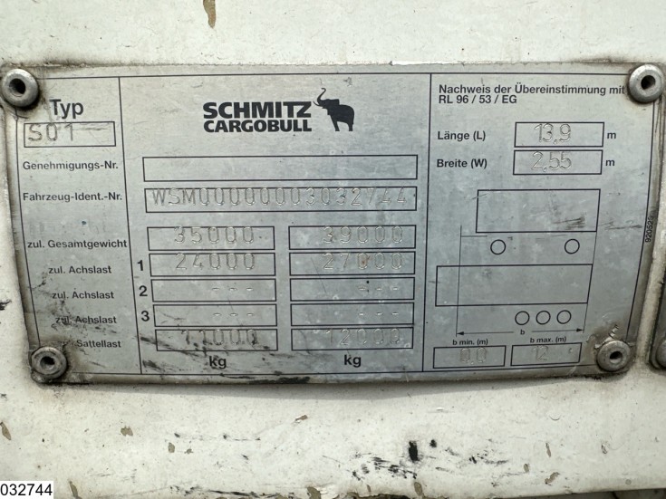Schmitz Tautliner mega