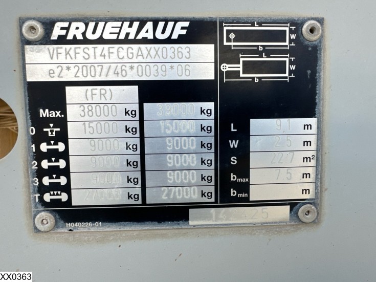 Fruehauf kipper
