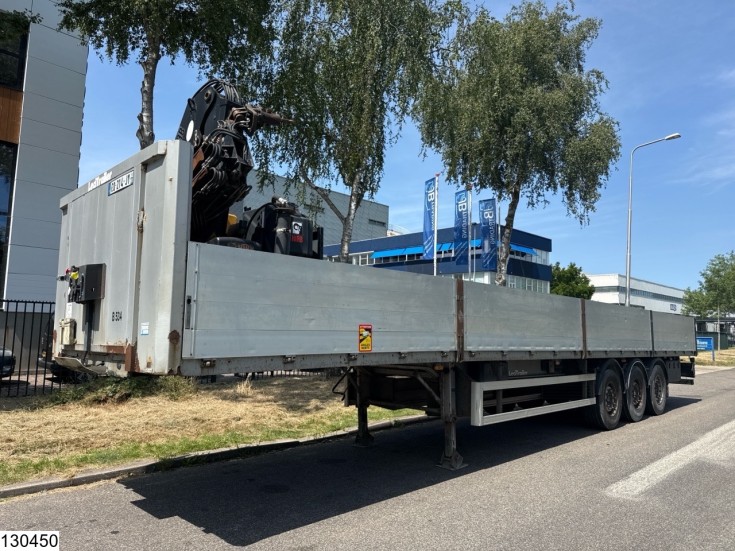 Lecitrailer open laadbak