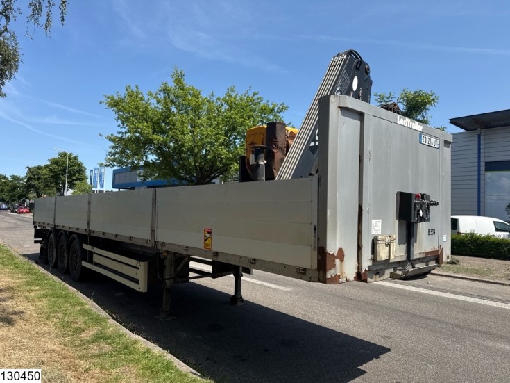 Lecitrailer open laadbak