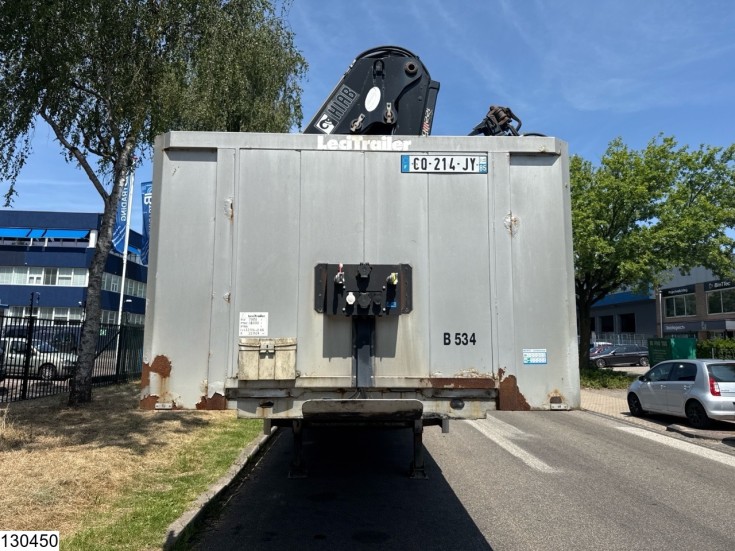 Lecitrailer open laadbak