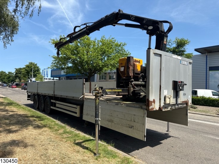 Lecitrailer open laadbak