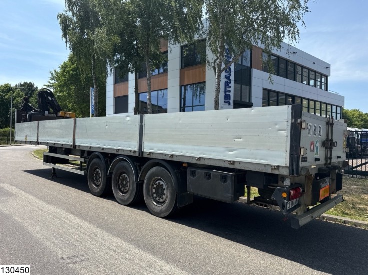 Lecitrailer open laadbak