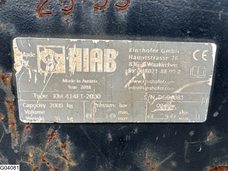 Hiab Pallethaak