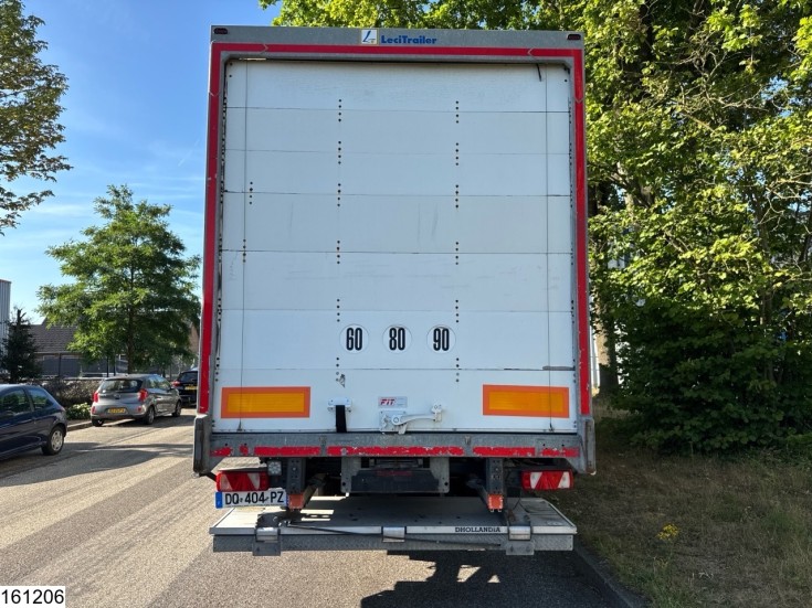 Lecitrailer gesloten bak