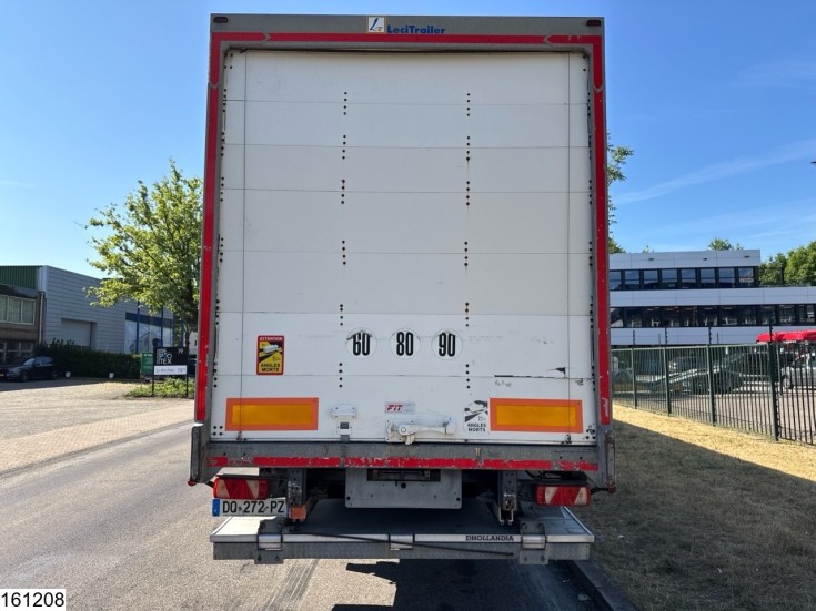 Lecitrailer gesloten bak