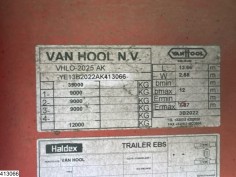 Van Hool open laadbak