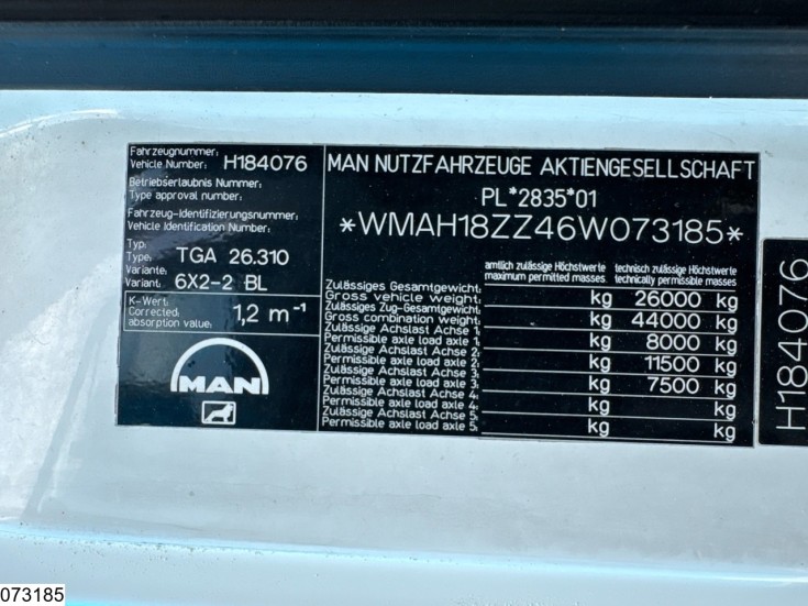 MAN TGA 26 310