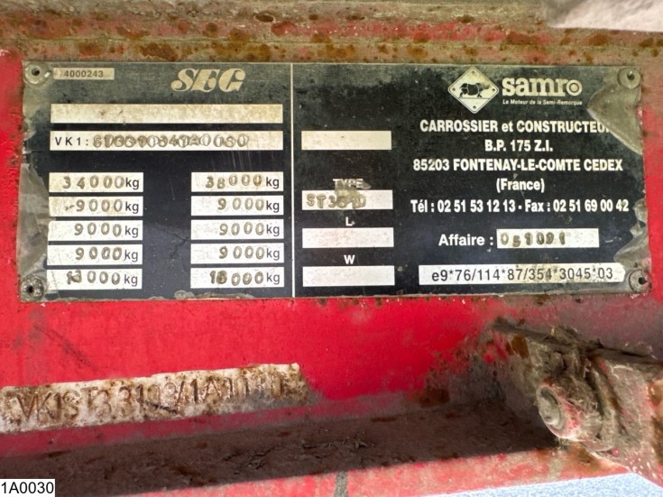 Samro Walking floor