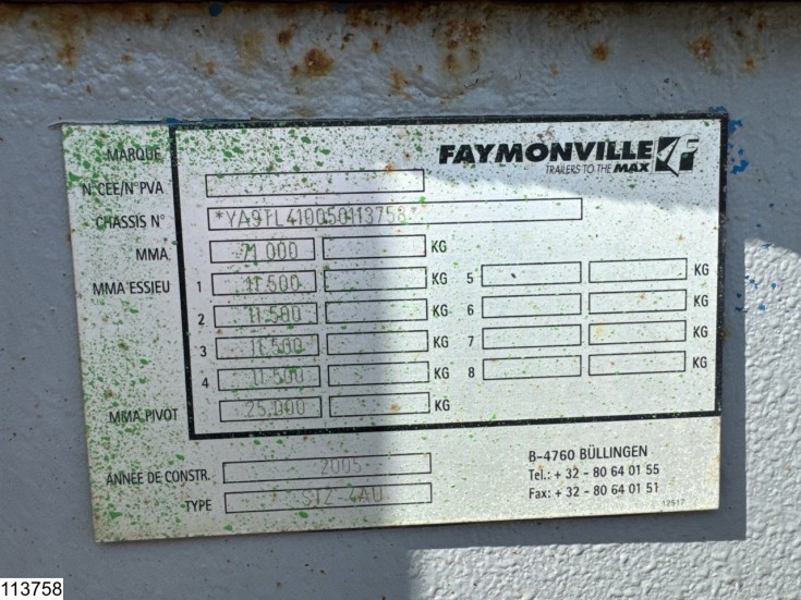 Faymonville Lowbed