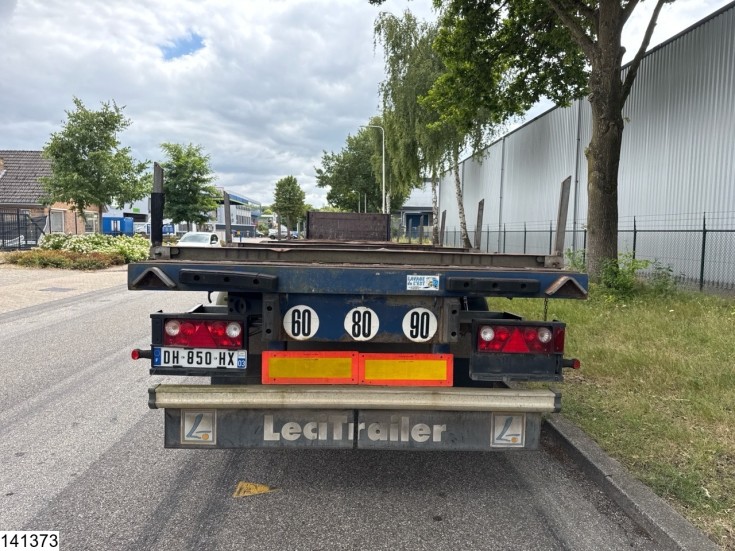 Lecitrailer open laadbak