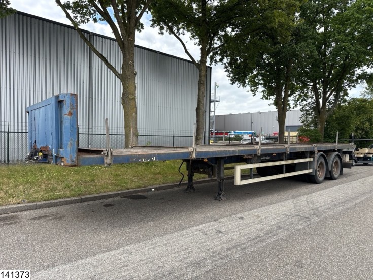 Lecitrailer open laadbak