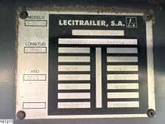 Lecitrailer gesloten bak