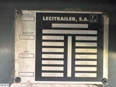 Lecitrailer gesloten bak