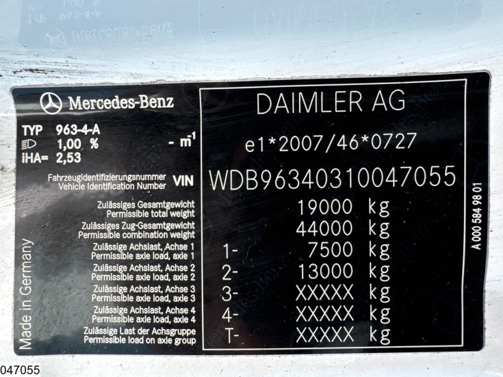 Mercedes Actros 1845