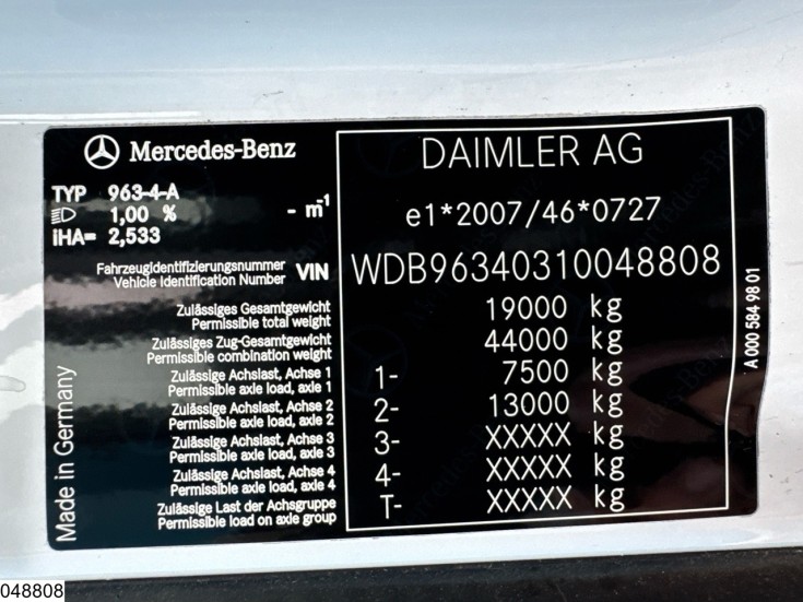 Mercedes Actros 1845