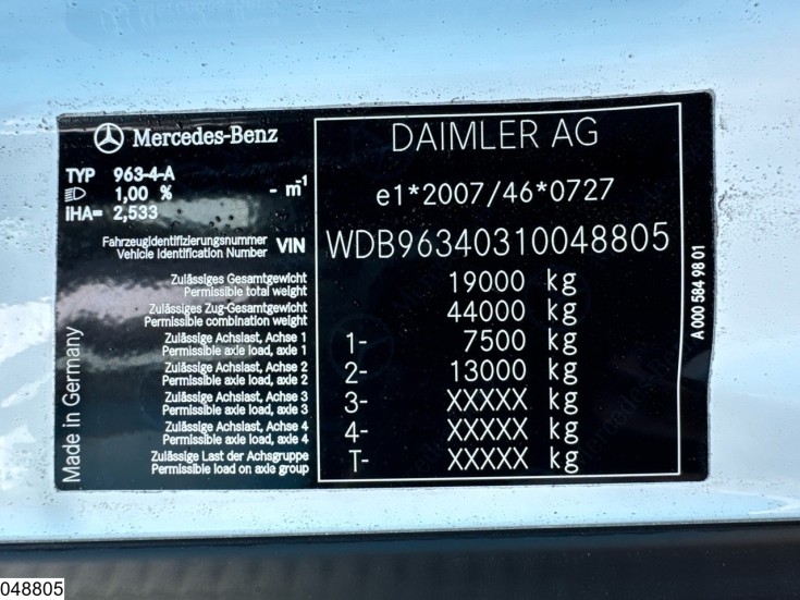 Mercedes Actros 1845