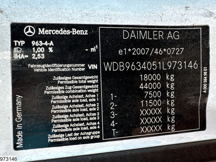 Mercedes Actros 1843