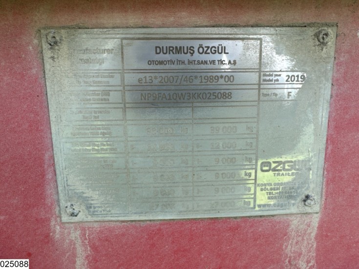Ozgul trailer Kipper