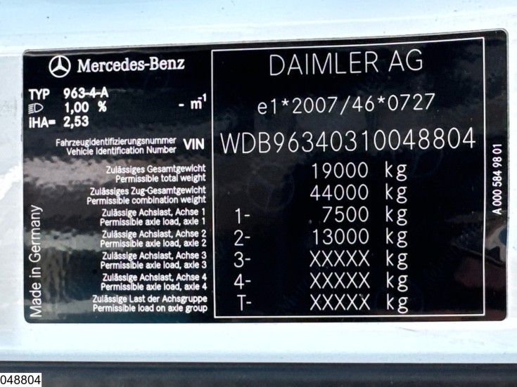 Mercedes Actros 1845