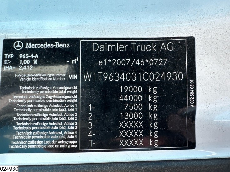 Mercedes Actros 1845