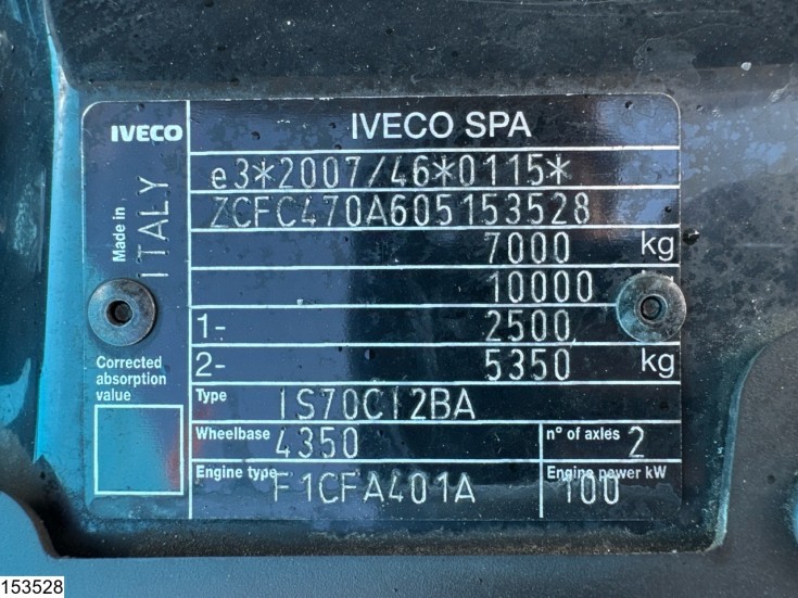 Iveco Daily 70C14 CNG