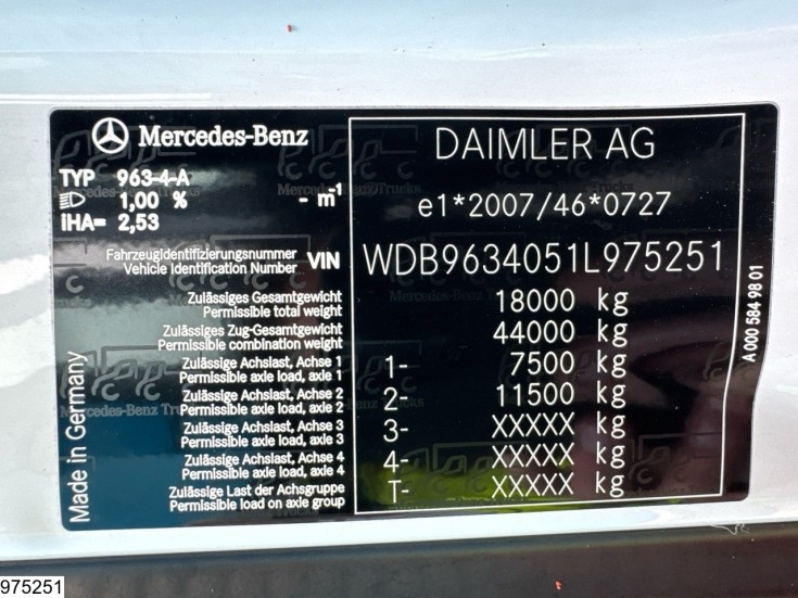 Mercedes Actros 1843