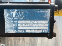 Hyva Tank, pump, hoses, control valve