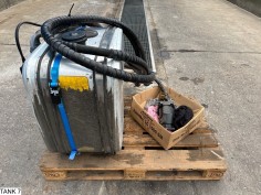 Hyva Tank, pump, hoses, control valve
