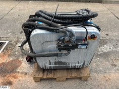 Hyva Tank, pump, hoses, control valve