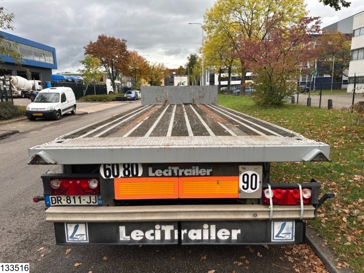 Lecitrailer open laadbak