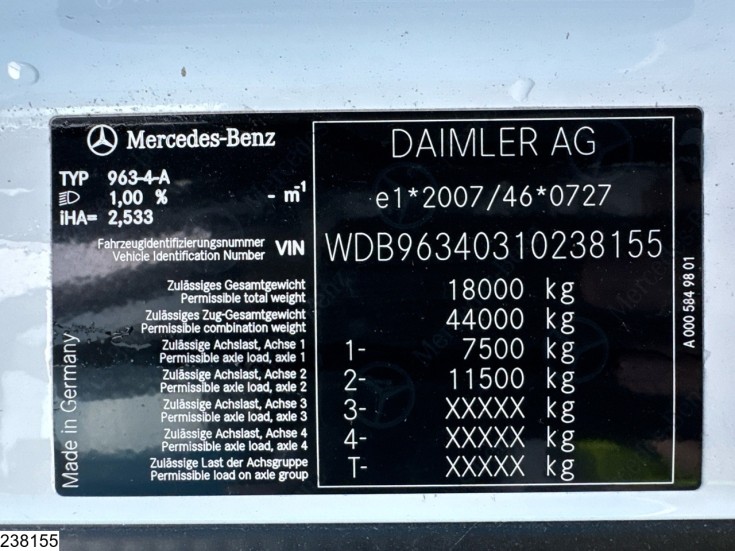 Mercedes Actros 1845
