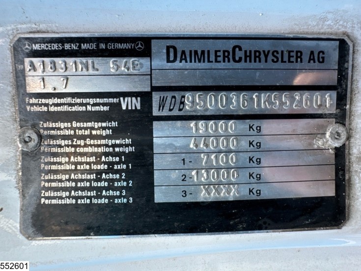 Mercedes Actros 1831