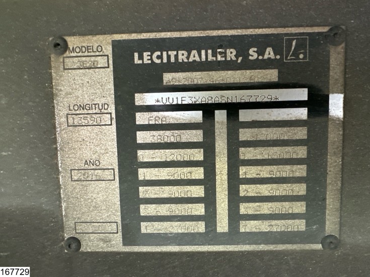 Lecitrailer Koel vries
