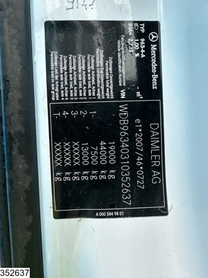 Mercedes Actros 1845