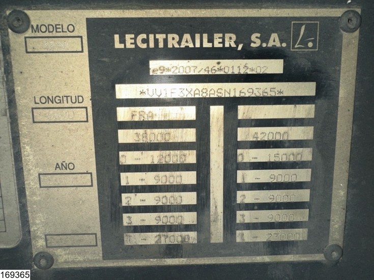 Lecitrailer Koel vries