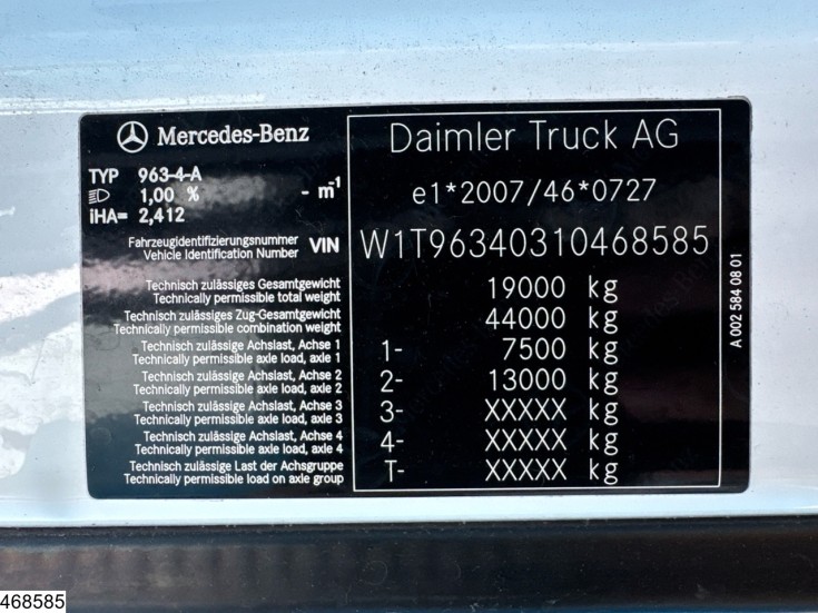 Mercedes Actros 1845