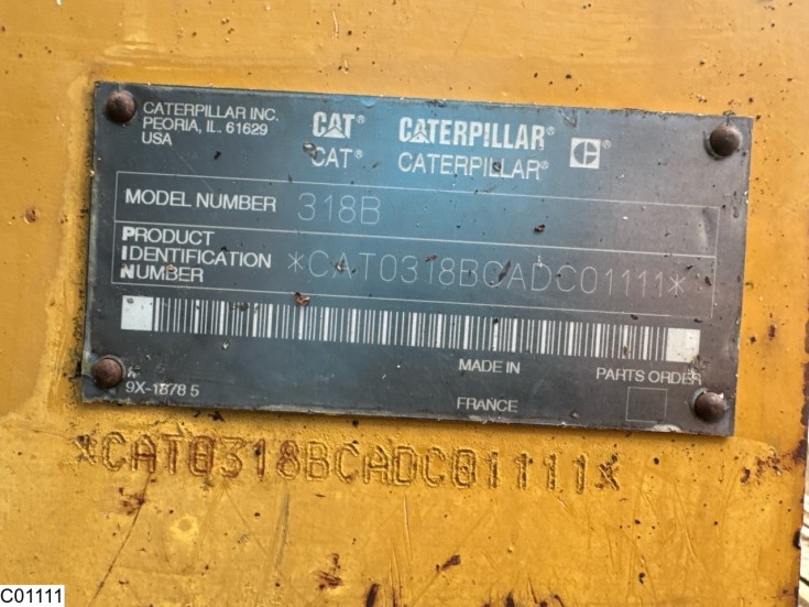 Caterpillar 318 B