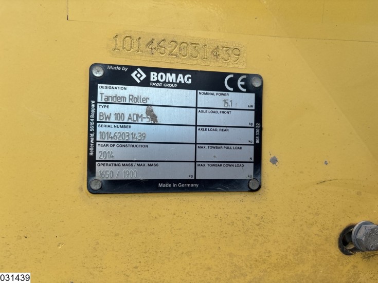 Bomag BW 100ADM-5