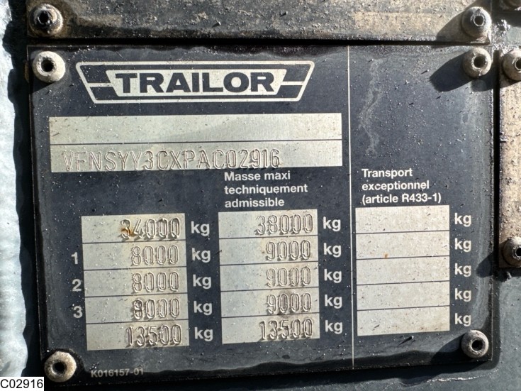 Trailor tank